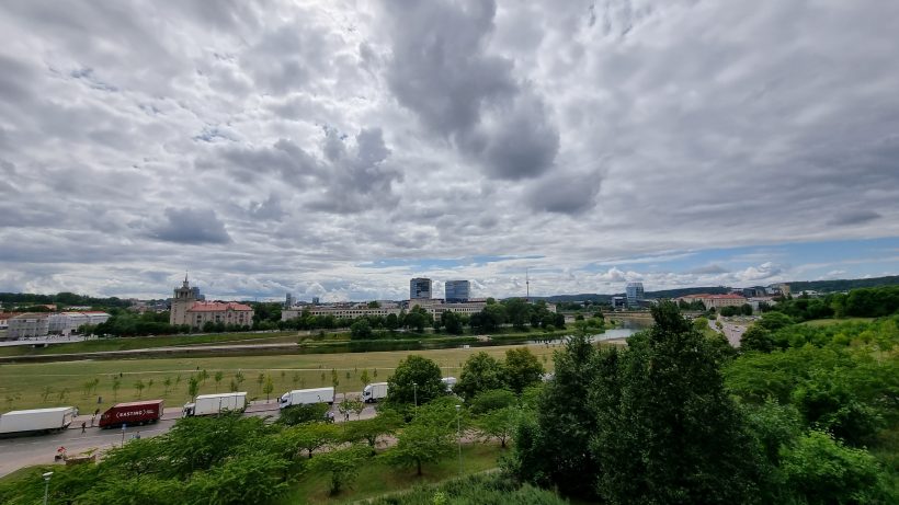 cool view of Vilnius