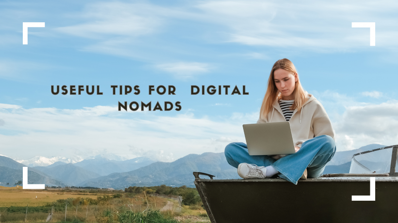 Digital nomad who is working remotely