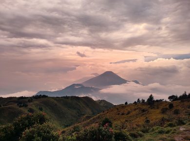 Prau volcano